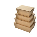 Eco-friendly disposable packaging boxes custom logo easy to go food packaging